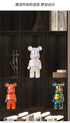 Statue et Sculpture d'Ours Intensif | Décoration de Luxe pour Salon | Décoration de Noël, 26cm ®