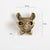 Statue animal Mural en Résine Bronze Antique: Tête de Cerf Dorée - Crochet de Rangement Décoratif