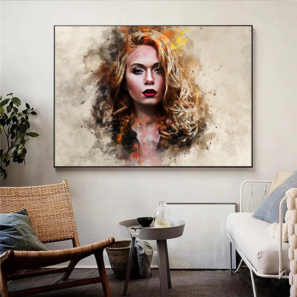 Votre Portrait Artistique Sur Toile