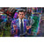Tableau Personnalisé Loup de Wall street - Imprimés style carte bancaire - Toile décorative