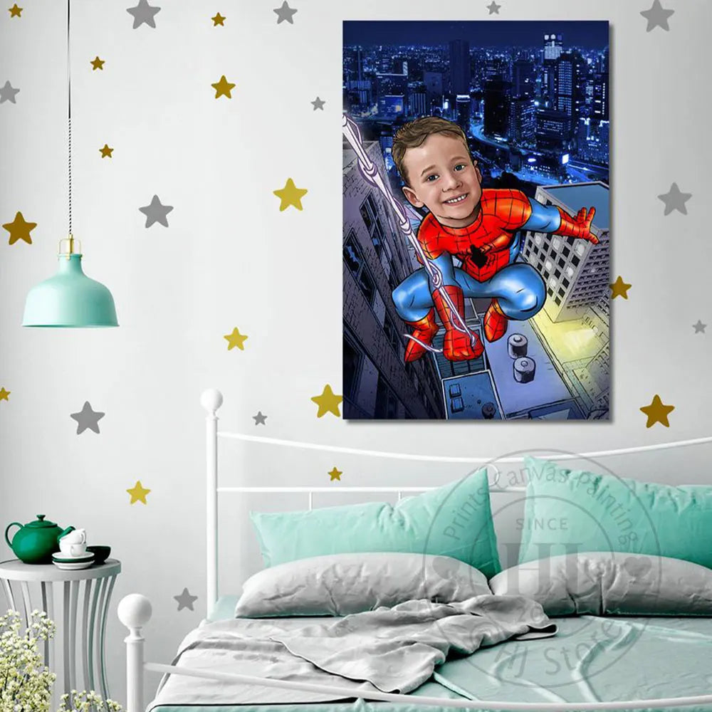 Impressions Artistiques Spiderman Sorcier