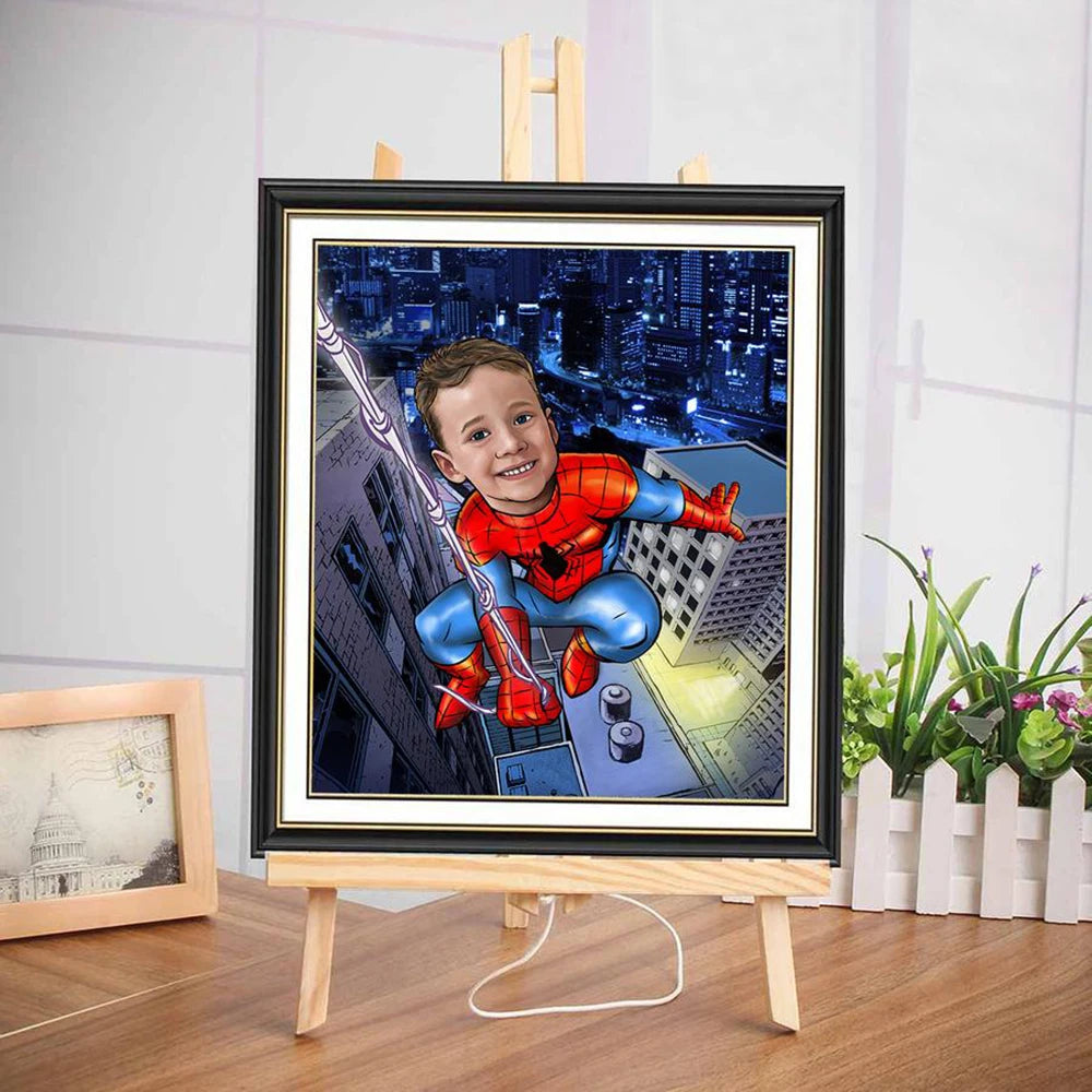 Impressions Artistiques Spiderman Sorcier