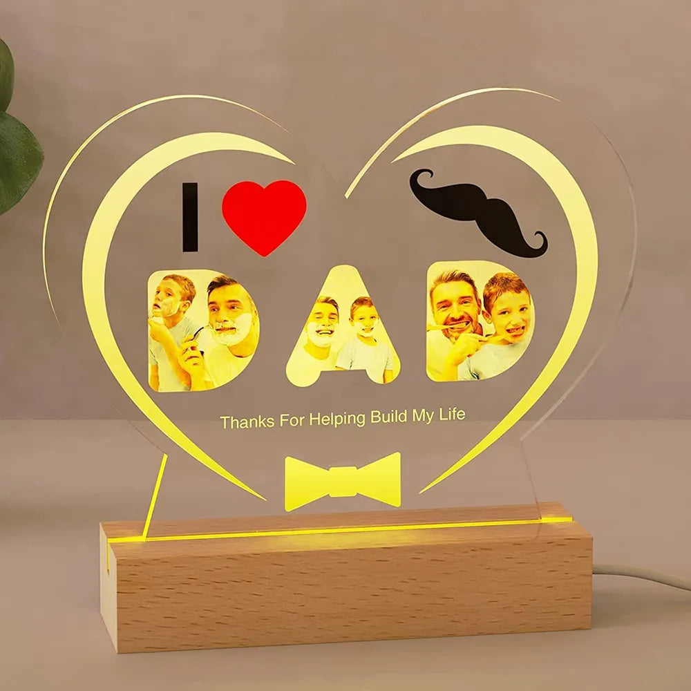 Lampe d'Amour Personnalisable