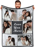 Douillette Affection: Plaid Personnalisé Pour Les Couples