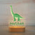 Lampe Personnalisé - Dino-Douceur Veilleuse Personnalisée Bébés