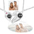 Bijoux Photo Personnalisé - Amour Infini Collier Secret Coeur