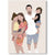 Tableau Personnalisé Famille -  Mémoire Famille en Toile