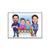 Tableau Personnalisé Famille en Caricature