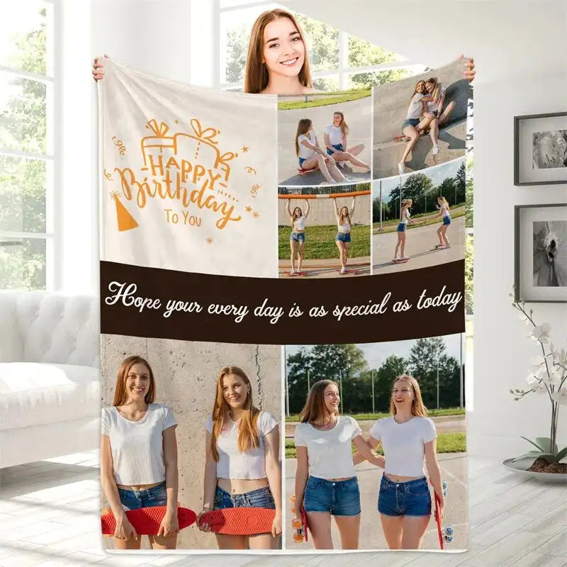 Plaid d'Amour Personnalisable