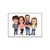 Tableau Personnalisé Famille Unique et Inoubliable