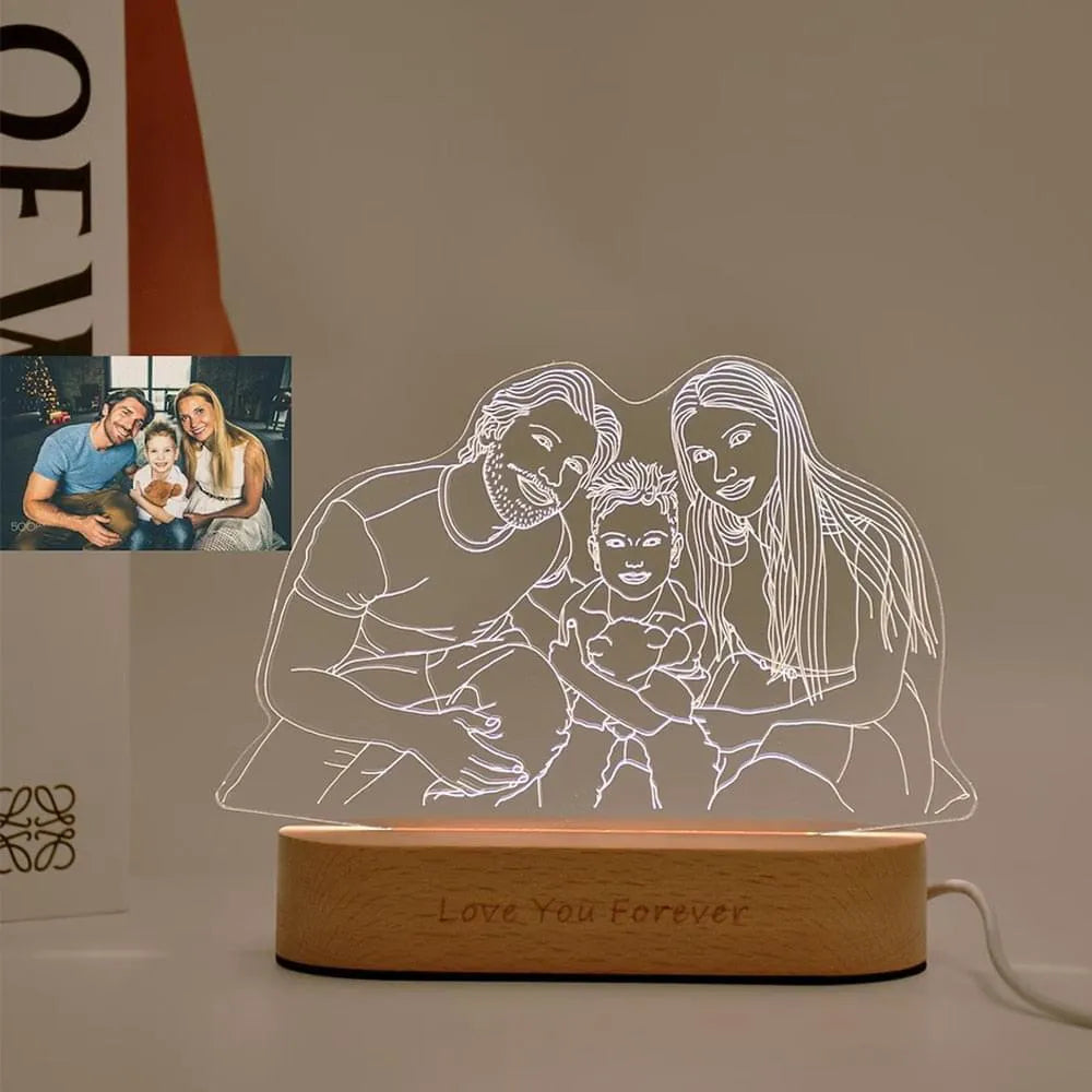 Votre Lampe Lumineuse Personnalisée