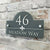 Plaque Maison Personnalisée - Plaque De Porte Personnalisée de Luxe