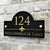 Plaque Maison Personnalisée - Plaque De Porte Personnalisée de Luxe