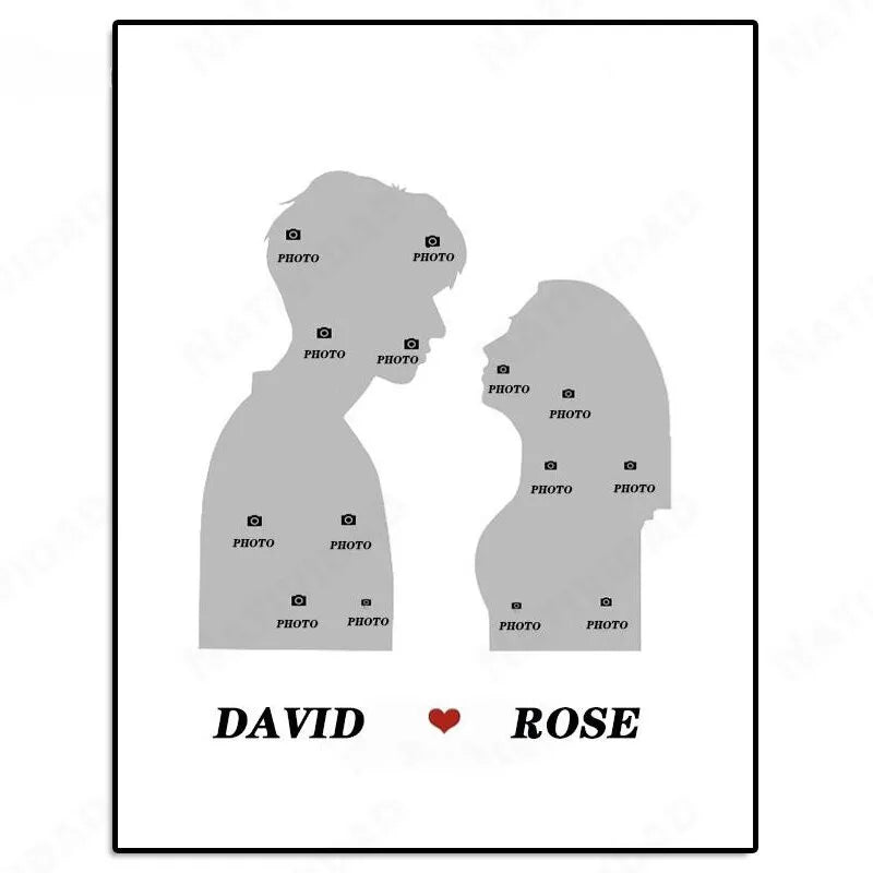 Tableau d'Amour Personalisable